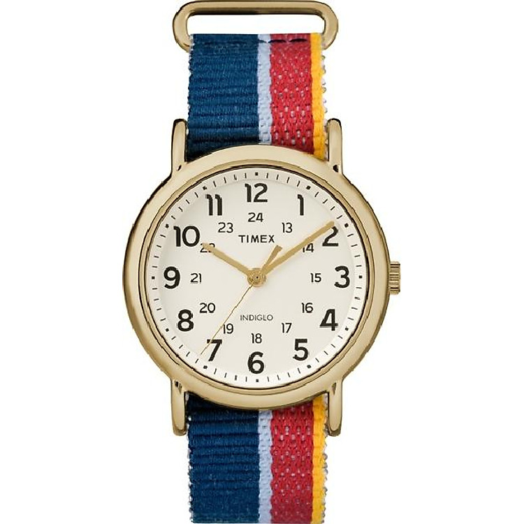 Đồng Hồ Unisex Dây Vải Timex Weekender TW2R10100MK