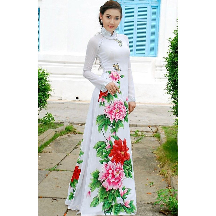 Áo dài thiết kế mẫu 001 TEST (SP Test không mua)