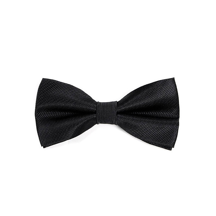 Nơ đeo cổ màu đen nam dự tiệc sang trọng ( có hộp túi đựng )