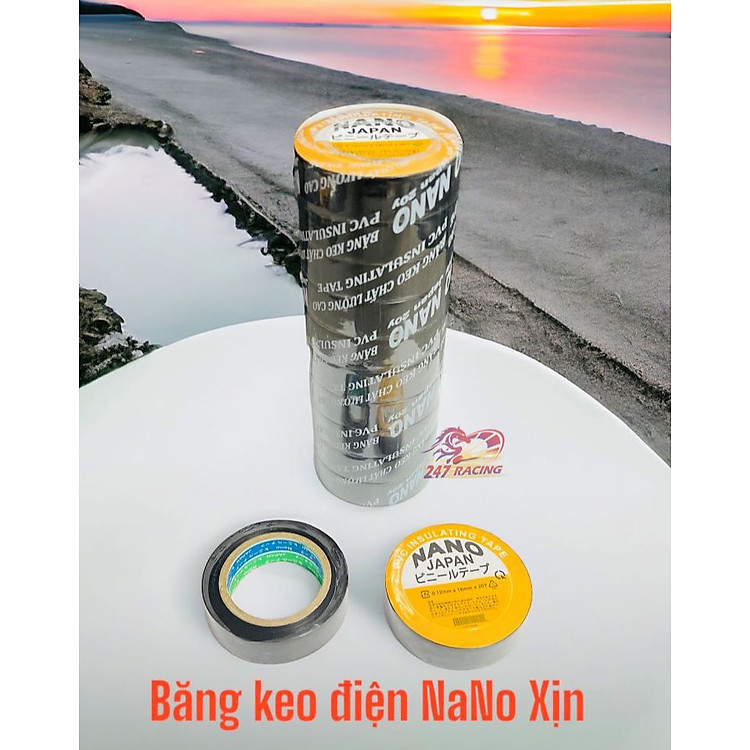 Băng Keo Điện NANO Japan 20YAR Siêu Dai,Siêu Dính hàng chất lượng tốt