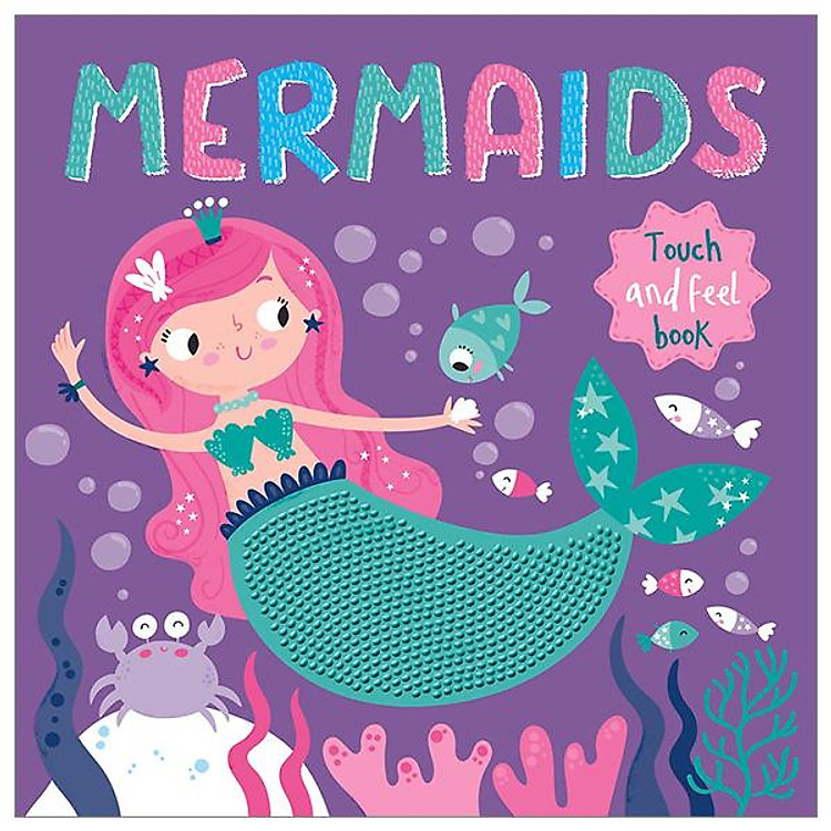 Touch And Feel Silicon Board Book – Mermaids