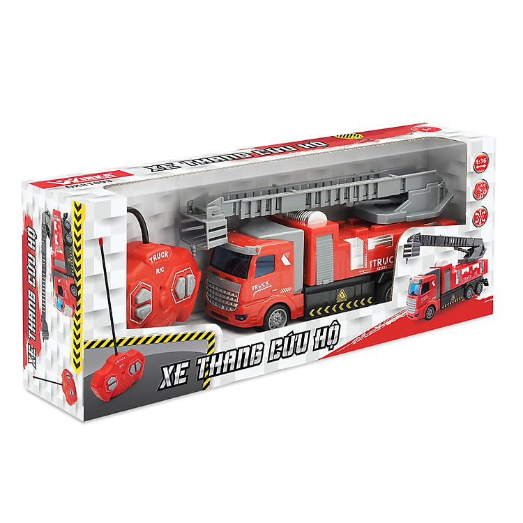 Xe thang cứu hộ điều khiển DK81093 Chính hãng Tiết kiệm - Hình ảnh 2