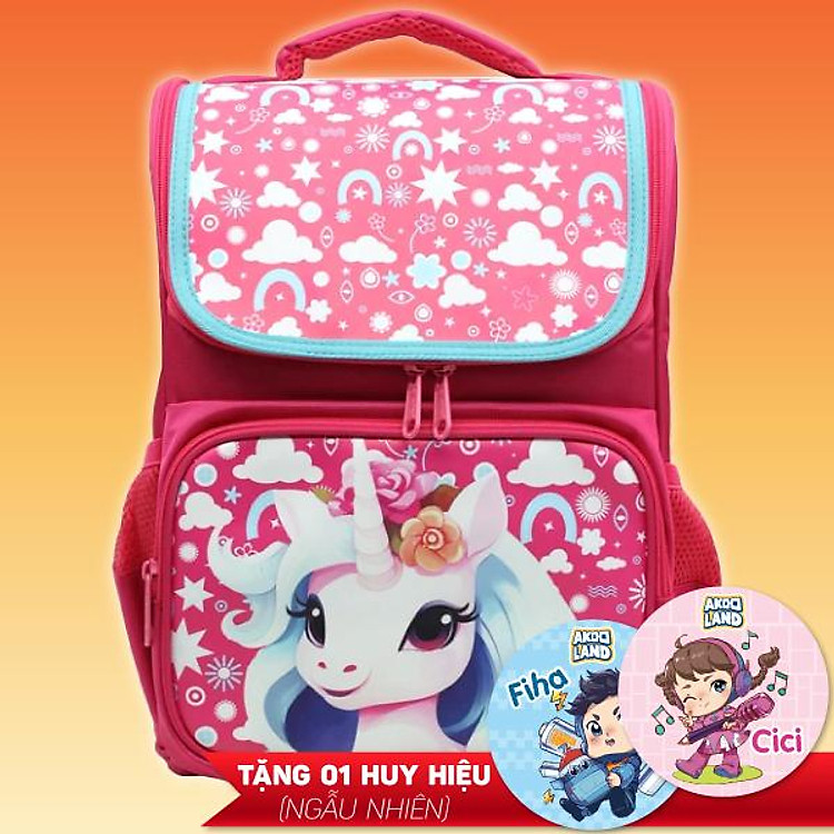 Cặp Chống Gù Bé Gái Thiên Long BP-018 (Màu Hồng)