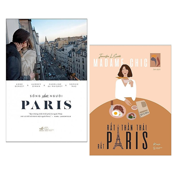 Combo 2 Cuốn Sách Dành Cho Các Quý Cô Hiện Đại : Rất Thần Thái, Rất Paris + Sống Như Người Paris (Tặng kèm Bookmark Happy Life / Paris Qua Lăng Kính Của Những Người Phụ Nữ Hiện Đại )