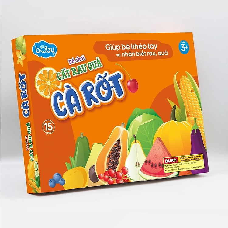 Bộ đồ chơi cắt rau củ cho bé Chính hãng Giá tốt - Hình ảnh 3
