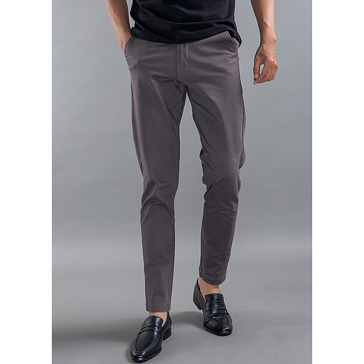 Quần Kaki Nam Ghi Đậm S20