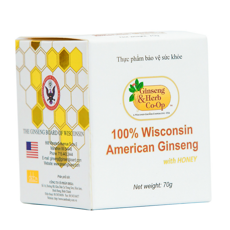 Sâm mật ong tự nhiên - 70gr