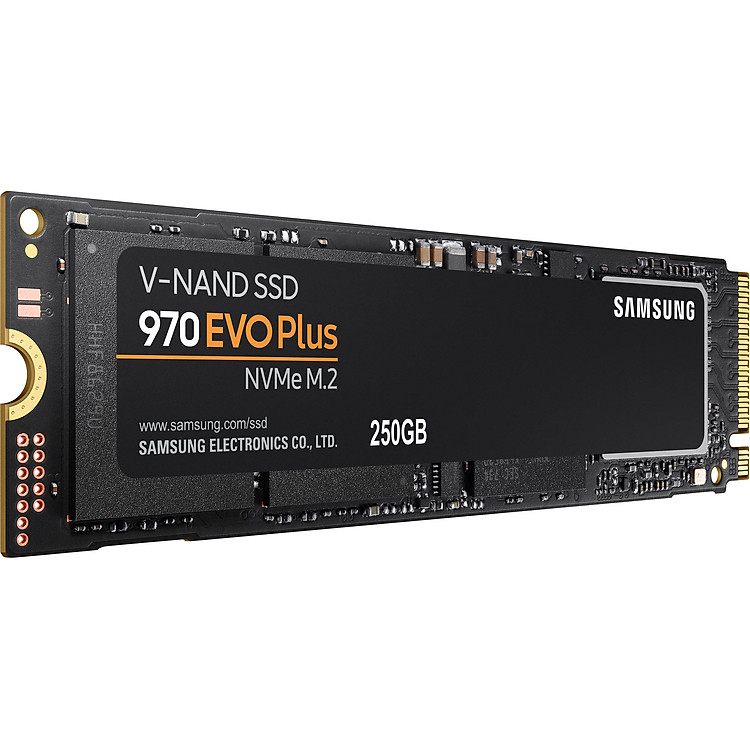 Ổ Cứ́ng SSD Samsung 970 EVO PLUS 250GB NVMe M.2 2280 PCIe NVMe MZ-V7S250BW - Hàng Chính Hãng