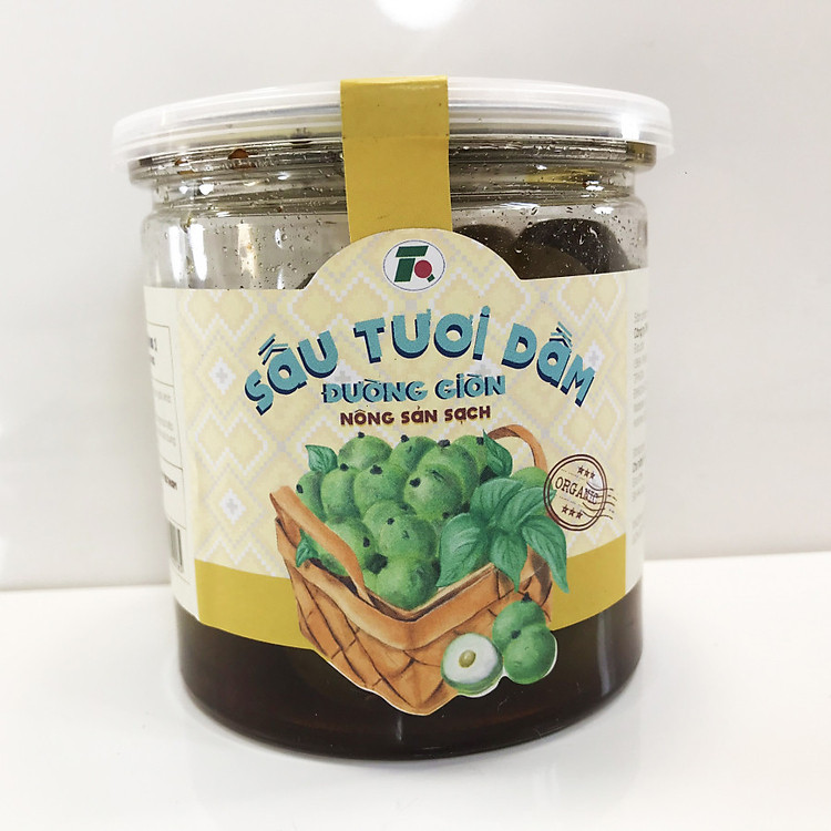 Sấu tươi dầm đường giòn Tuấn Anh