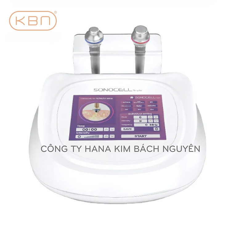 Máy Siêu Âm Đa Tầng SONOCELL Hàn Quốc Đẩy Dưỡng Chất Vào Da, Nâng Cơ, Xóa Nhăn, Dưỡng Trắng