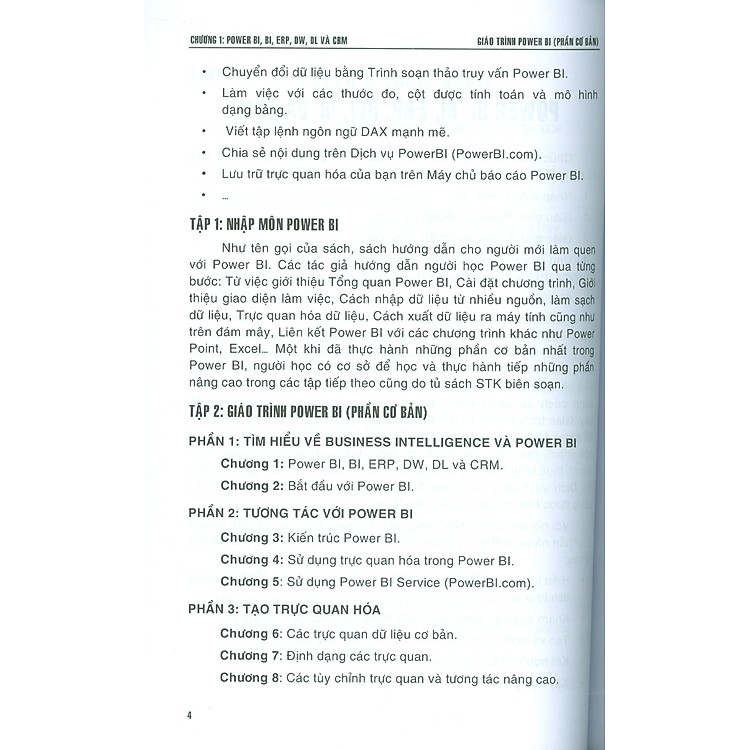 Giáo Trình Power Bi (Phần Cơ Bản) - Ảnh 4