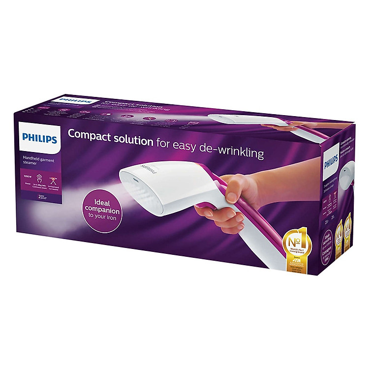 Bàn Ủi Hơi Nước Cầm Tay Philips GC350 (1000W) - Hàng nhập khẩu