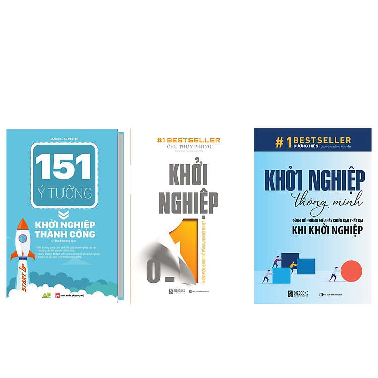 Bộ sách 151 Ý Tưởng Khởi Nghiệp Thành Công