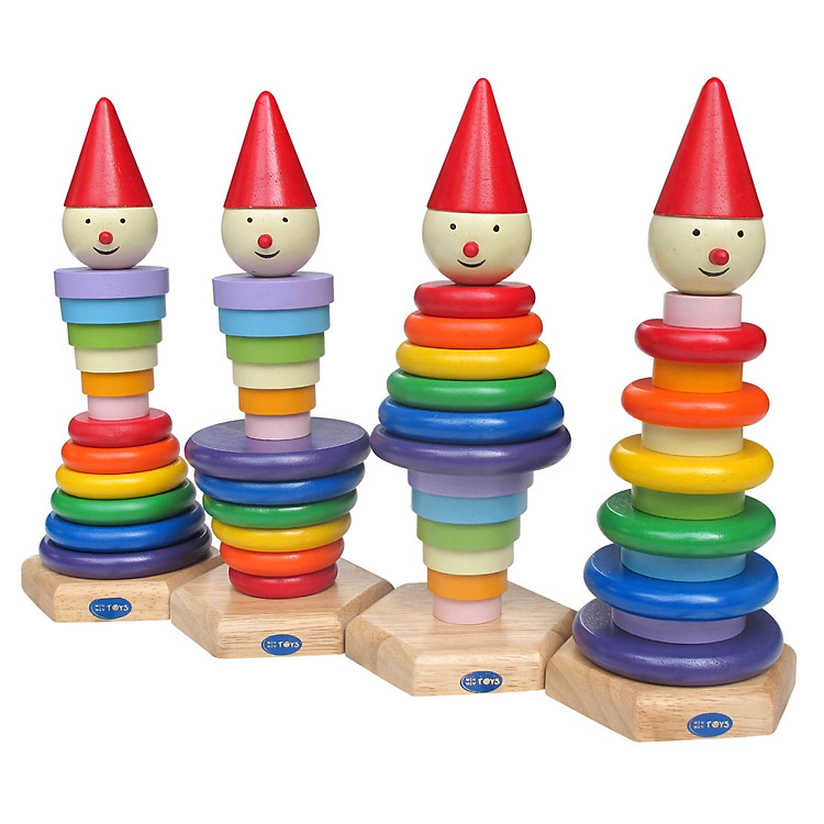 Mua Đồ chơi xếp chồng tháp gỗ Winwintoys Chính hãng Giá tốt - Hình ảnh 4