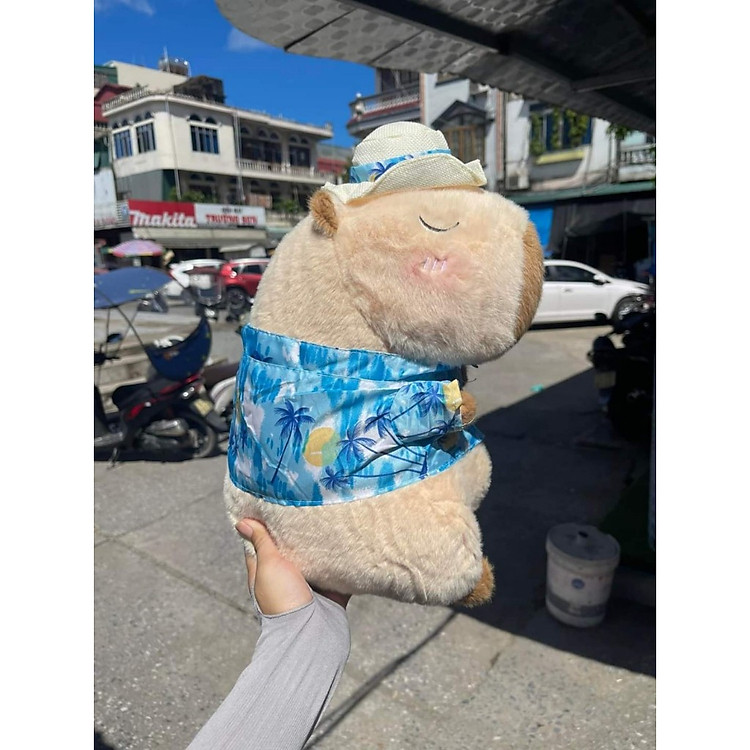 Mua tại MyKingdom: Thú nhồi bông Capybara đi biển - Ngập tràn khuyến mãi