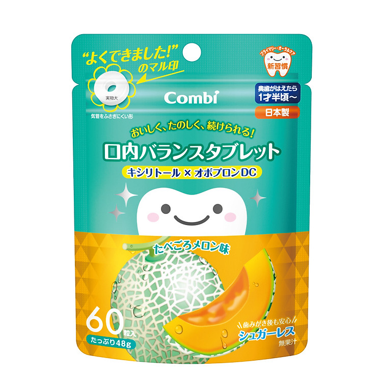 Kẹo ngậm bảo vệ răng cho bé Teteo Combi