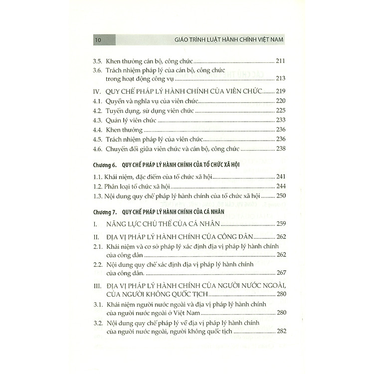Giáo Trình Luật Hành Chính Việt Nam - GS. TS. Phạm Hồng Thái, TS. Nguyễn Minh Hà (Tái bản) - Ảnh 7