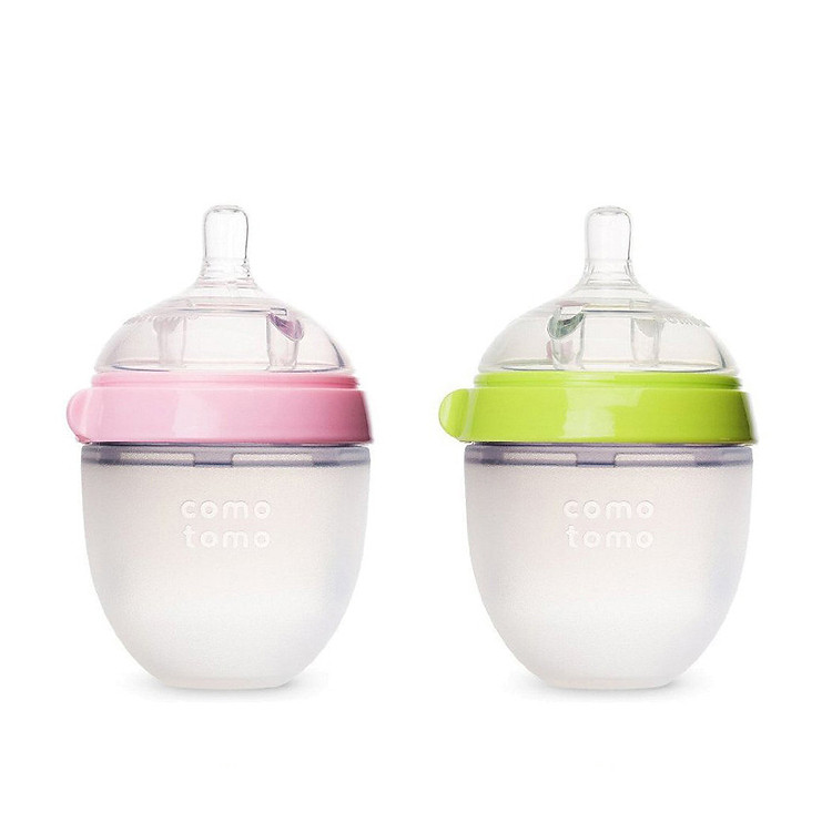 Bộ 2 Bình Sữa Comotomo Sillicone 150ml