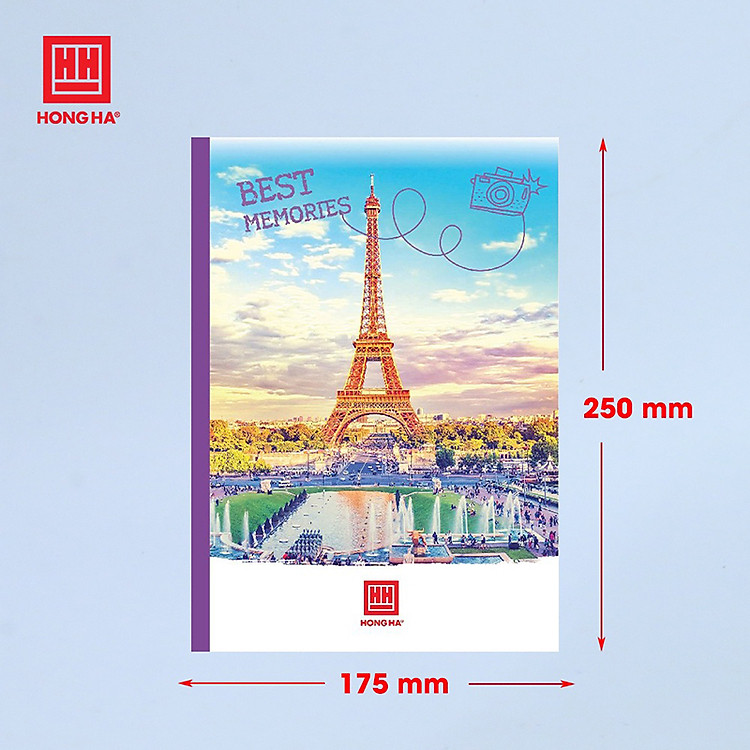Vở Hồng Hà 72 trang kẻ ngang 7mm (10 quyển) - Ảnh 5