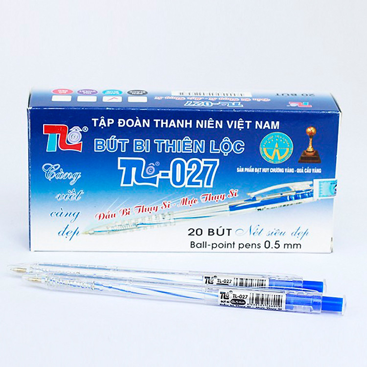Hộp 20 Bút Bi Thiên Lộc TL-027