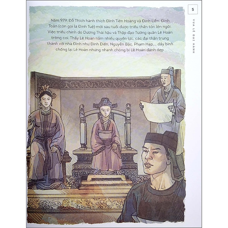 Lịch sử Việt Nam bằng tranh - Vua Lê Đại Hành (bản màu) - Ảnh 2
