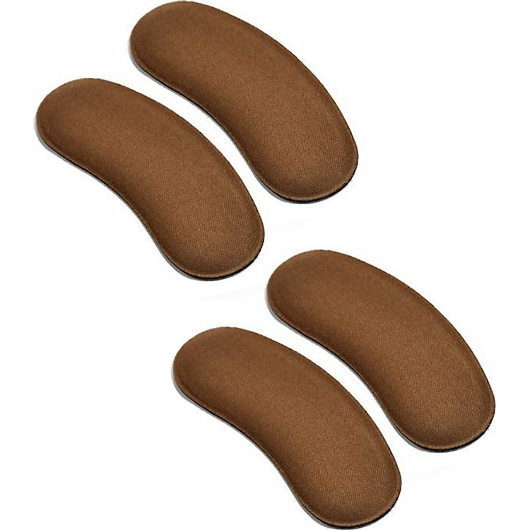 Combo 2 bộ miếng lót cho giày rộng V.8 (2 miếng dán / bộ) - Màu Nâu