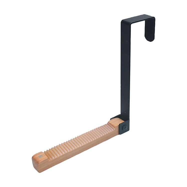 Foldable over The Door Hook, Hanging Storage Hanger, Space Saving No Assembly Sturdy Door Hanger Hook Door Organizer Rack for Towels, Cap, Coats