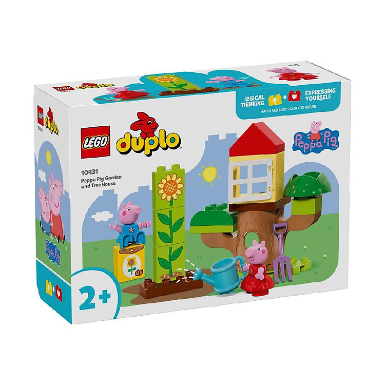 Mua LEGO DUPLO 10431 Peppa Pig Nhà Cây Chính hãng Tiết kiệm - Hình ảnh 2