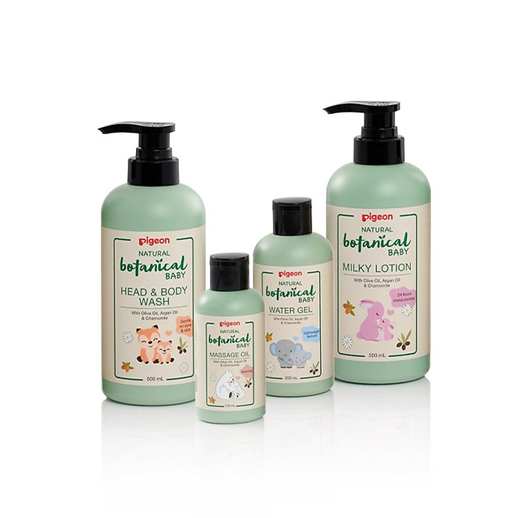 Sữa Tắm Gội Toàn Thân Pigeon 200ml Chính hãng Giá rẻ - Hình ảnh 3