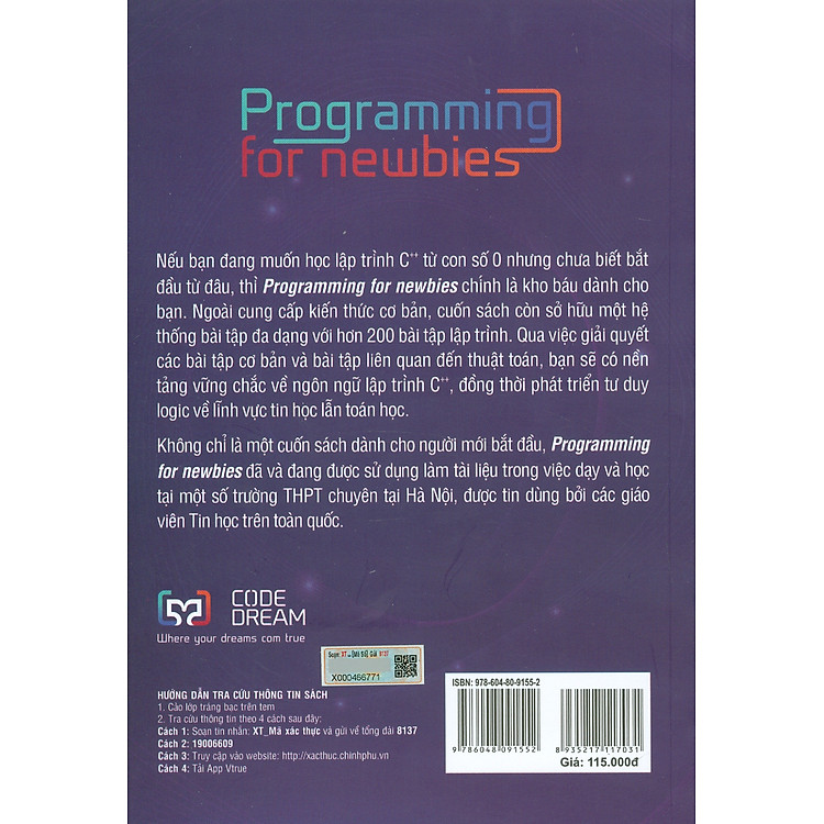 Programming For Newbies - Dành Cho Người Mới Học Lập Trình C++ - Ảnh 2