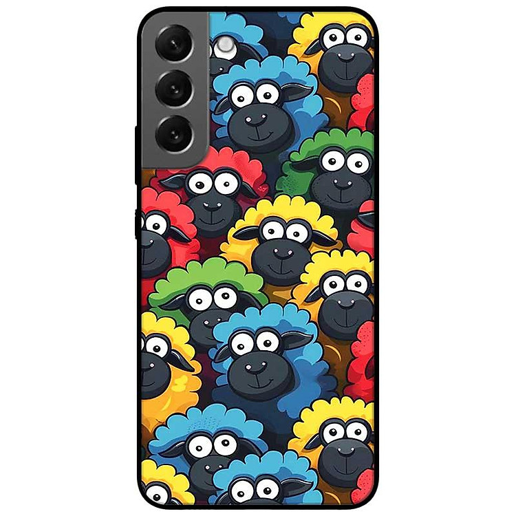 Ốp lưng cho Samsung S21 FE - S23 - S23 Plus - S23 Ultra - S24 - S24 Ultra - Họa Tiết Cừu - Hàng Chính Hãng