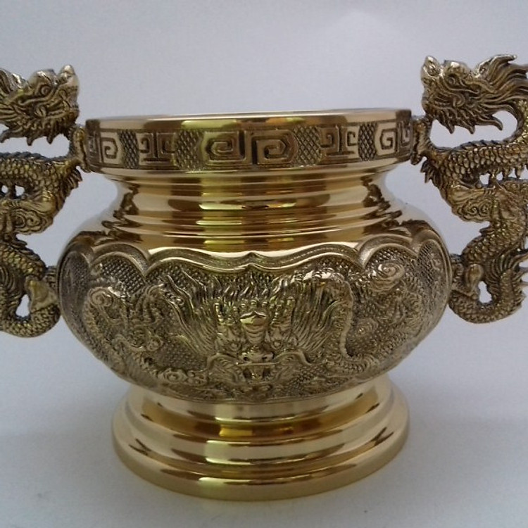 Lư hương rồng nổi nhỏ