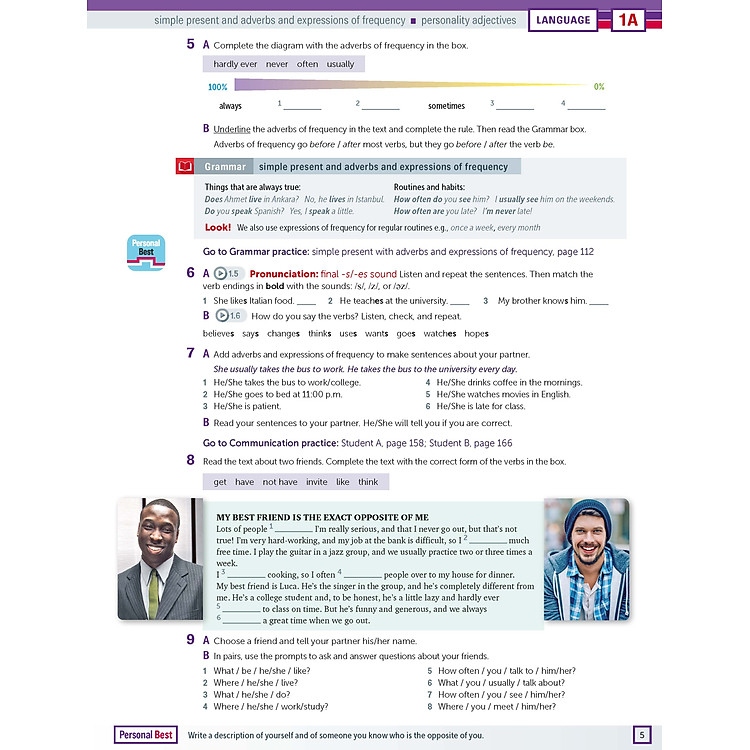 Personal Best American B1 Pre-intermediate Pack A (SB+WB+e-learning) - Ảnh 3