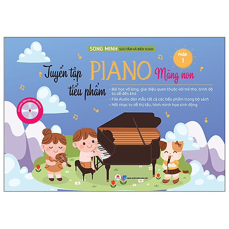 Tuyển Tập Tiểu Phẩm Piano Măng Non Phần 1 + 2 - Ảnh 2