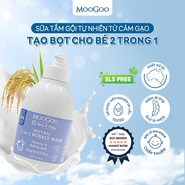 Tham Khảo tại ConCung: Sữa tắm tạo bọt thuần chay cho bé , nhận ngay nhiều Ưu đãi