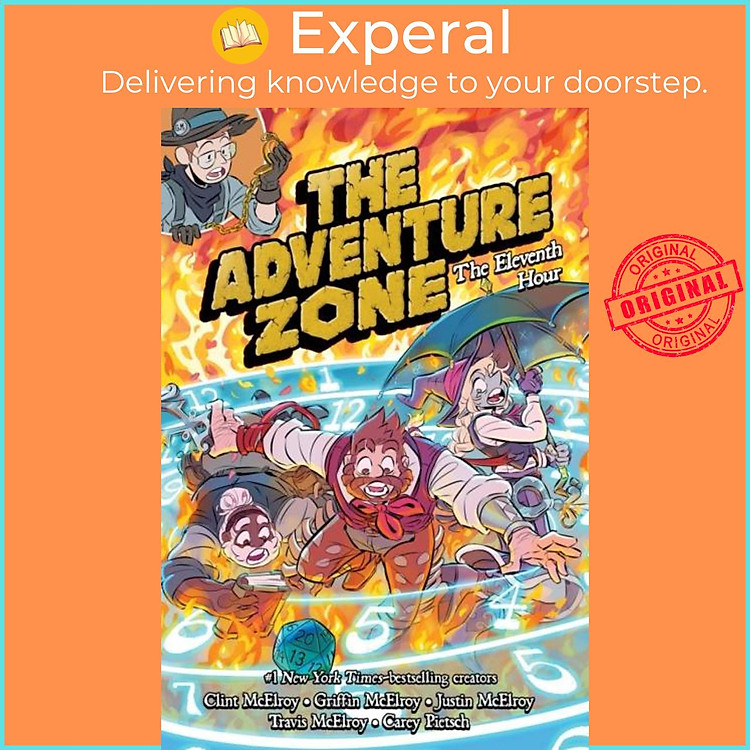 Sách - The Adventure Zone: The Eleventh Hour by Clint McElroy (UK edition, paperback)