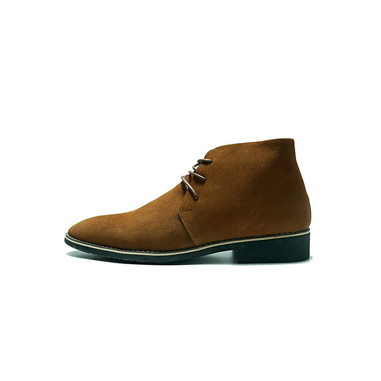 Giày cao cổ nam da bò cao cấp chuka boot 2H - 57