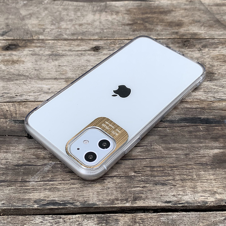 Ốp lưng bảo vệ camera dành cho iPhone 11 - Màu vàng - Auto Focus - Hàng nhập khẩu