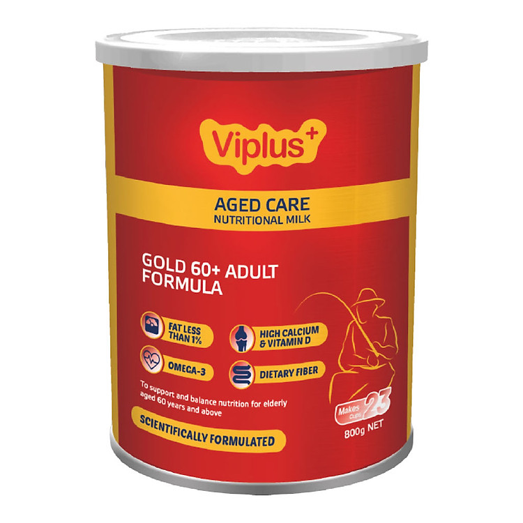 Sữa Viplus 60+ Úc dành cho người cao tuổi