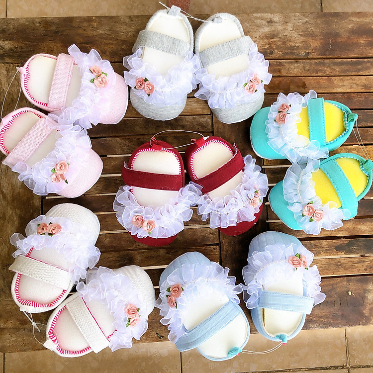 Giày Tập Đi Em Bé - chống Trượt, Êm Chân - Hàng Cao Cấp- Mã 002