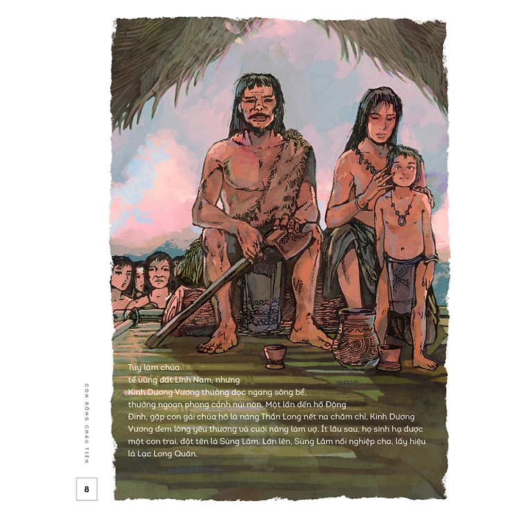 Lịch Sử Việt Nam Bằng Tranh - Con Rồng Cháu Tiên (bản màu) - Ảnh 3