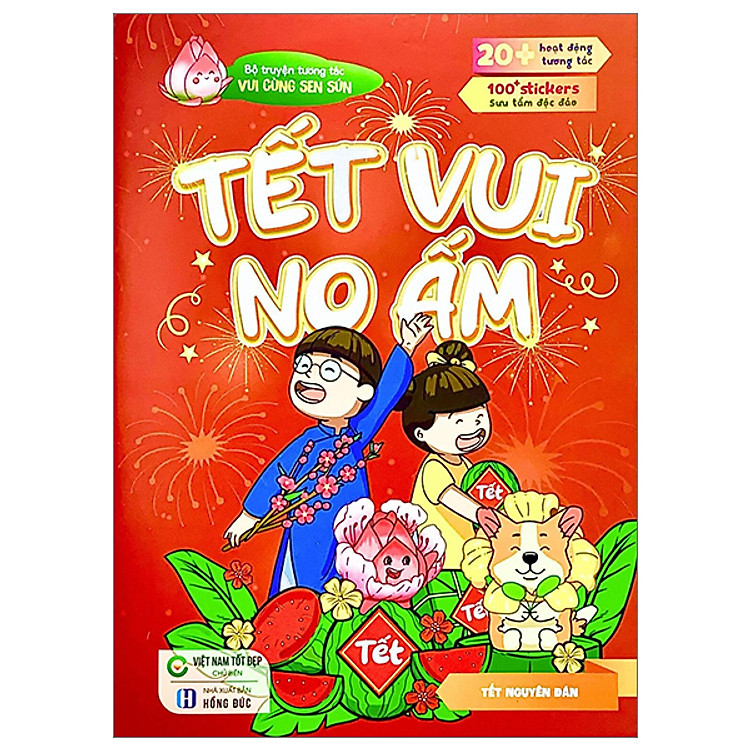 Bộ Truyện Tương Tác Vui Cùng Sen Sún – Tết Vui No Ấm (VNTĐ)