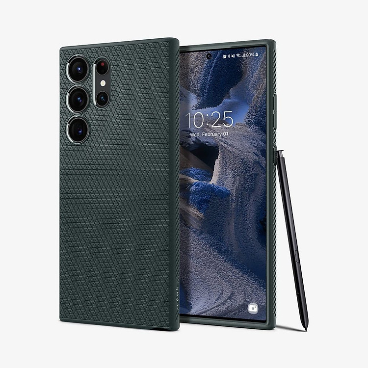 Ốp Lưng Case Spigen Dành Cho Samsung Galaxy S24 Ultra, Spigen Liquid Air_Hàng chính hãng