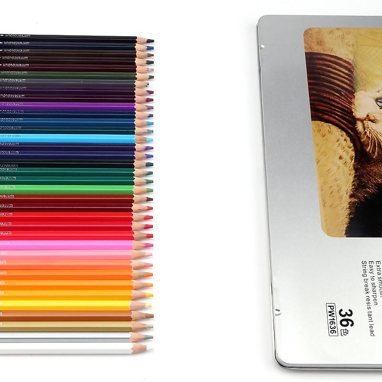 Bộ Bút Chì Nhiều Màu (36 màu) - Ảnh 6