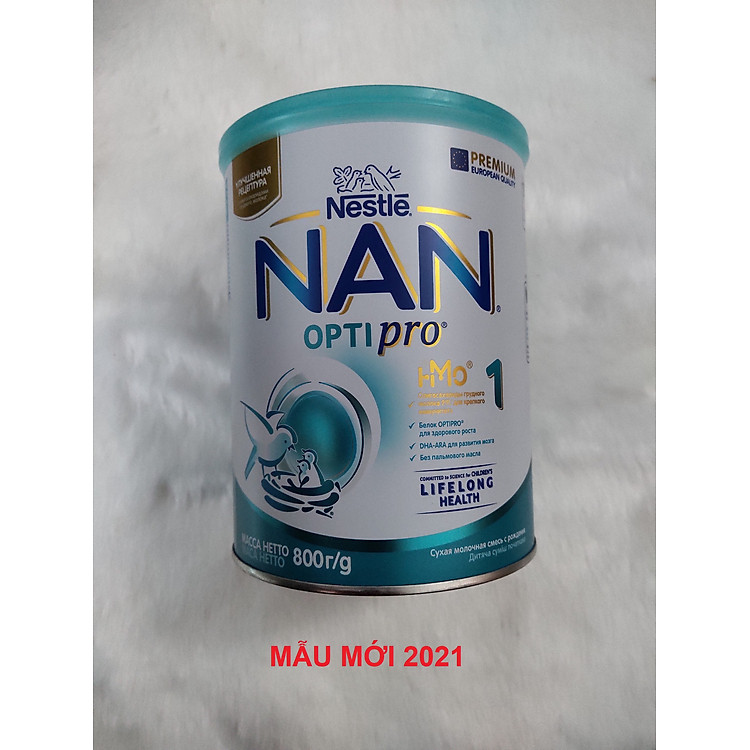 Tìm mua tại Avakids:Sữa Bột Nestlé NAN Nga Optipro 1 (800g) Chất lượng, tràn ngập Khuyến mãi, Ưu đãi