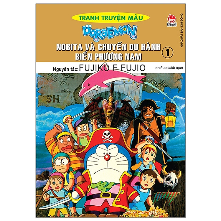 Doraemon Tranh Truyện Màu - Nobita Và Chuyến Du Hành Biển Phương Nam - Tập 1 (Tái Bản 2019)
