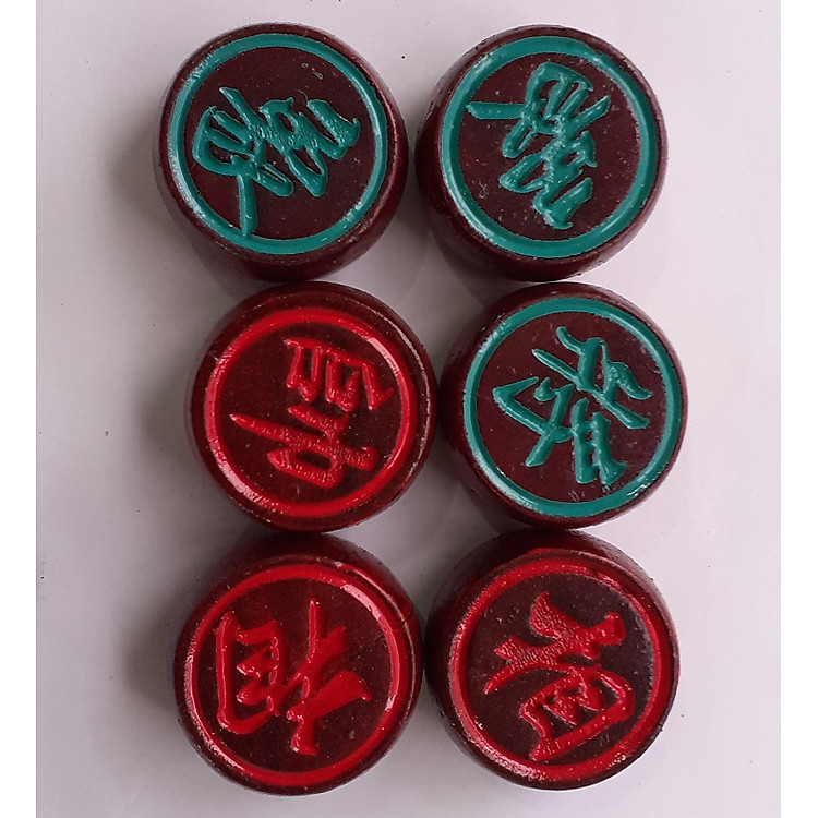 Mua Quân cờ tướng gỗ nhãn 3,5cm Chính hãng Giá rẻ - Hình ảnh 2