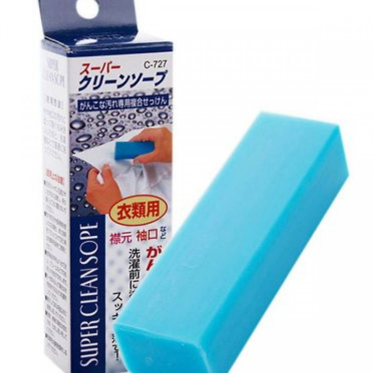 Bánh Xà Phòng Giặt Cổ Áo, Ống Tay Nhật Bản 100g (Không Cần Dùng Bàn Chải)