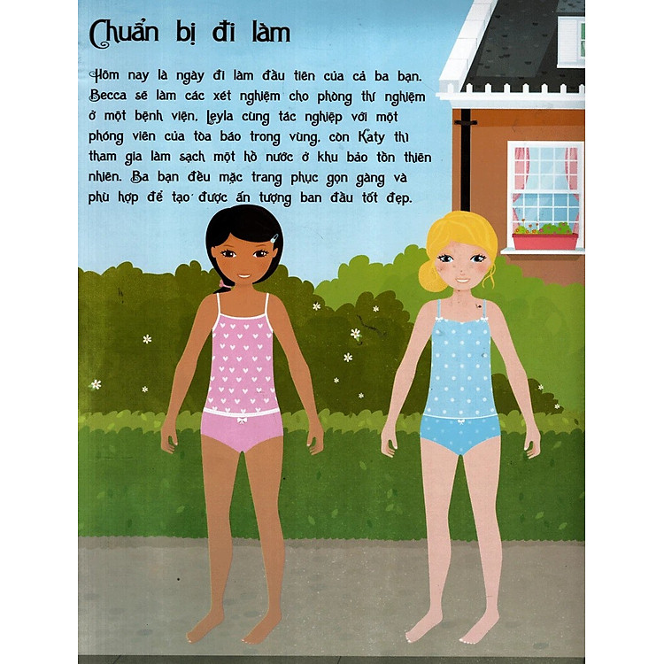 Dán Hình Sáng Tạo Trang Phục Búp Bê - Ảnh 6
