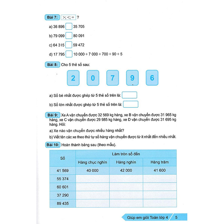 Giúp Em Giỏi Toán 4 - Ảnh 7